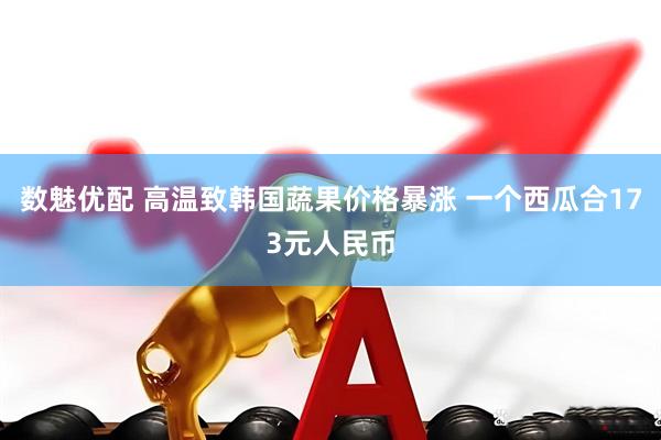 数魅优配 高温致韩国蔬果价格暴涨 一个西瓜合173元人民币